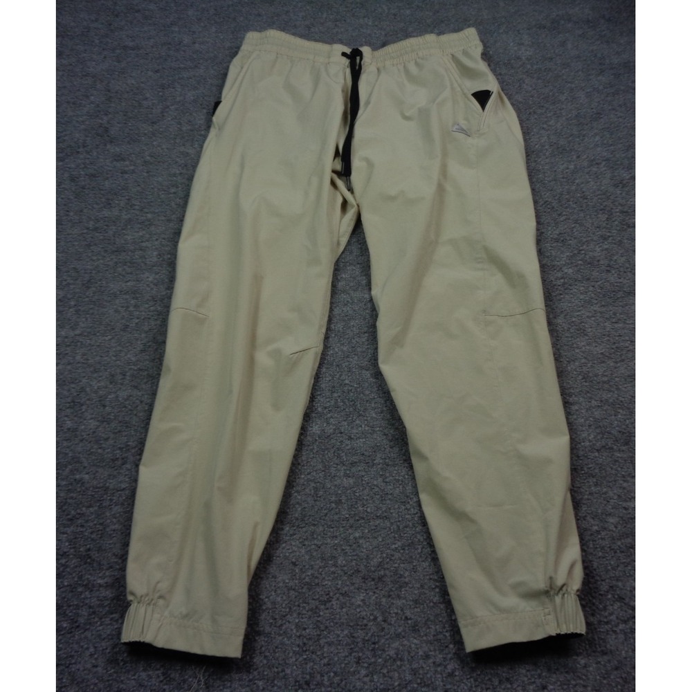 686 Pants Mens L Beige Everywhere Jogger Drawstring Pockets Travel Gorpcore